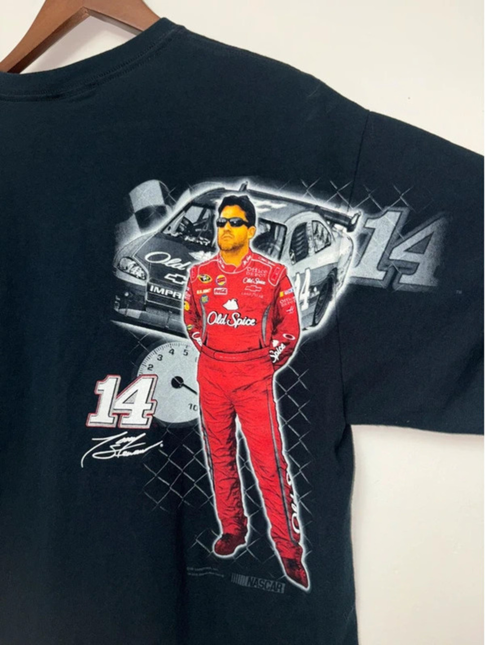 Tony Stewart #14 Nascar Old Spice Double-Sided Graphic
